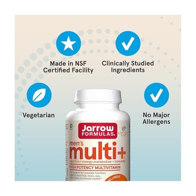 Men's Multi+ Multivitamin 60 таблетки | Jarrow Formulas